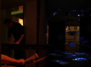 The motions of bodies. Four states of matter. Strange Party Orchestra 03, © esc medien kunst labor