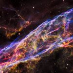 Veil Nebula Supernova Remnant_Hubble Space Telescope