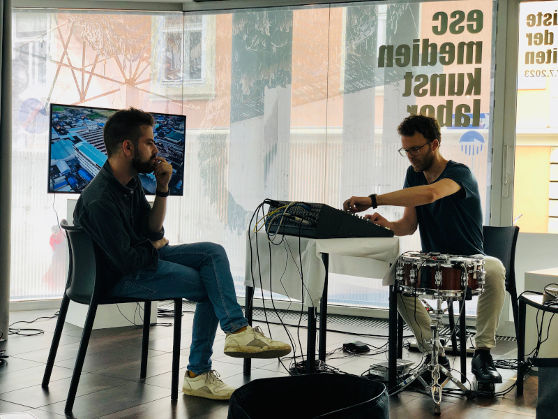 Davide Galiardi in der impuls akademie 2023